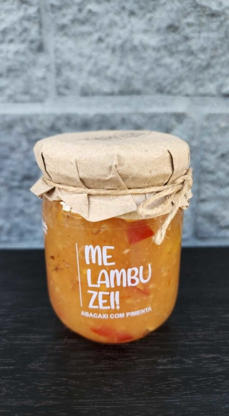 Geleia Me Lambuzei! - Abacaxi c/ Pimenta