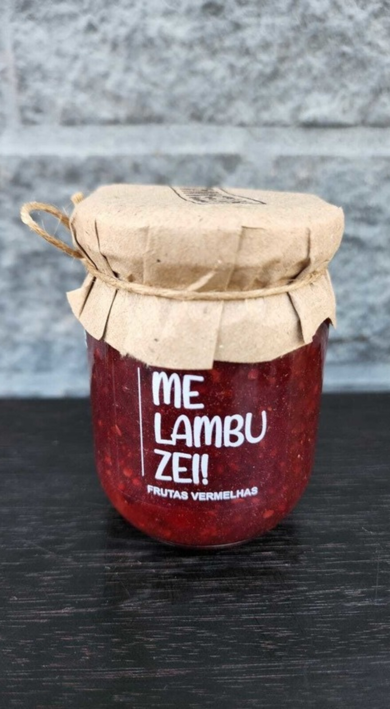 Geleia Me Lambuzei! - Frutas Vermelhas